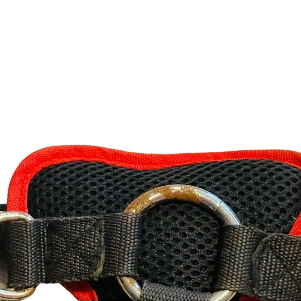 10/$25🦋 MOD Black & Red Pet Safety Car Harness - Size Small